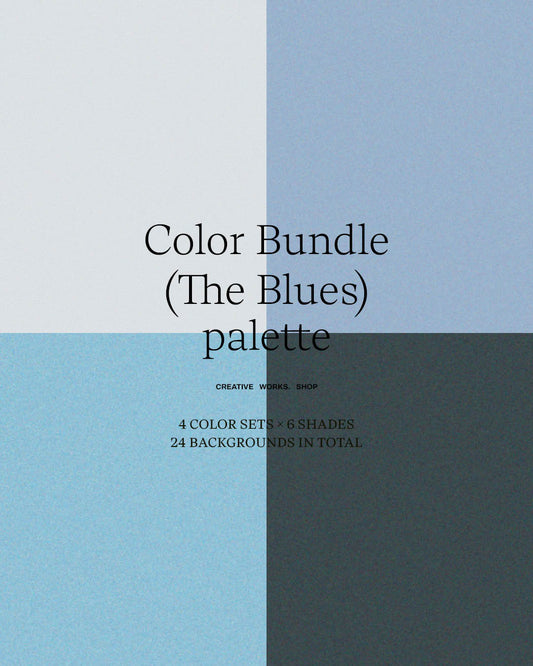 Color Bundle (The Blues) Palette