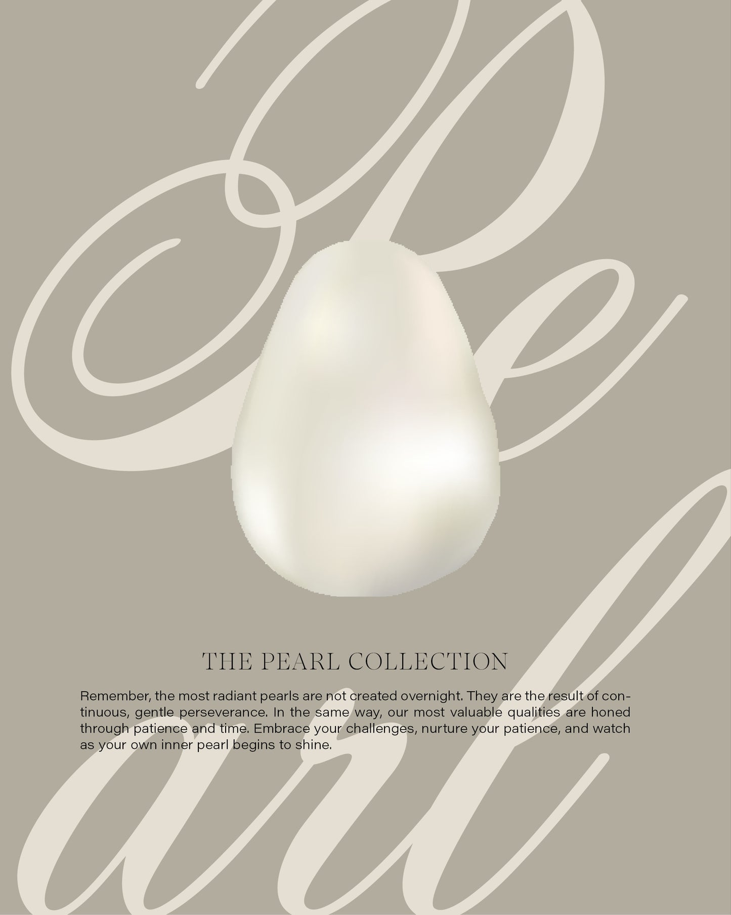 THE PEARL COLLECTION / 16 Freshwater pearls