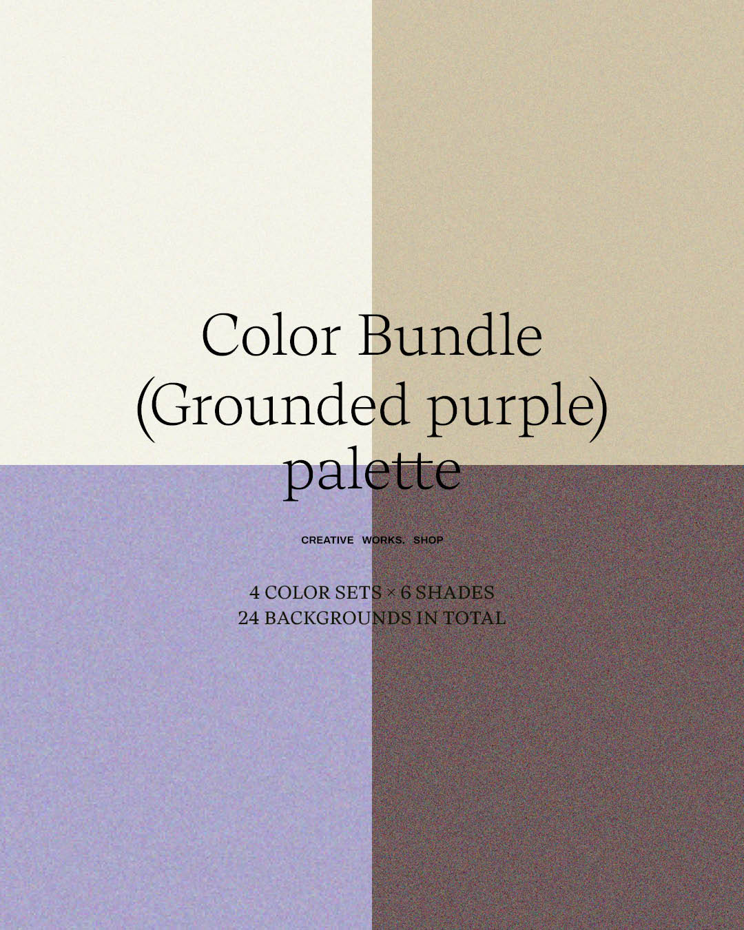 Color Bundle (Grounded Purple) Palette